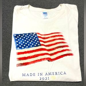 100% Cotton White Tee Shirt